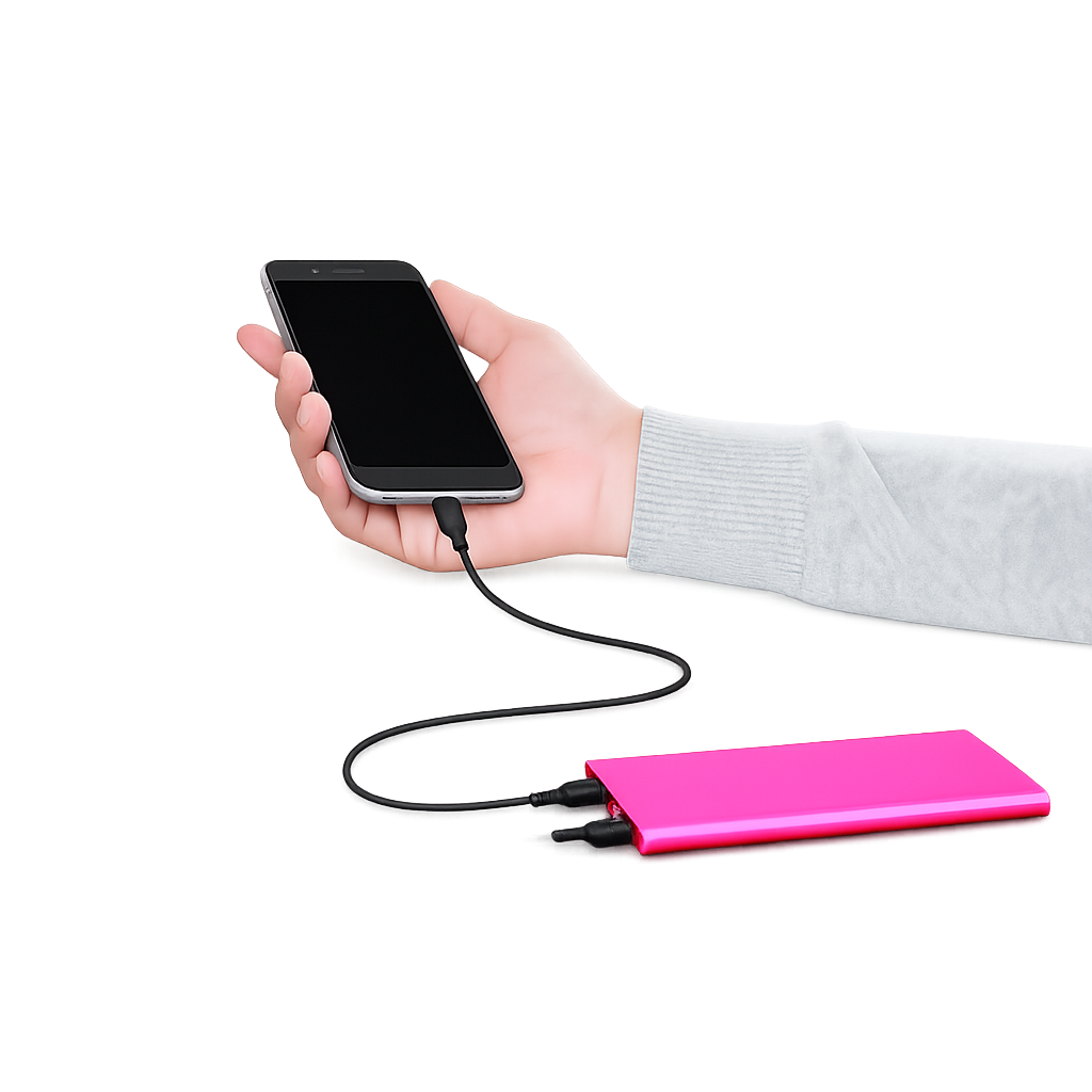 UltraSlim 20000mAh Power Bank – Dual USB Fast Charging